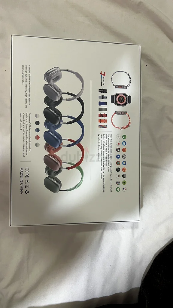 High-Quality P9 Ultra2 Headphones - and a smart watch Immerse Yourself in Sound!63165713392641111