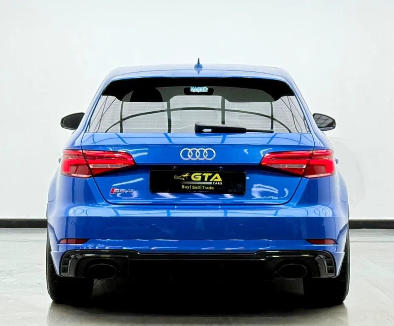 Audi RS3 Quattro Sportback 2018، ضمان سنة واحدة بدون حدود للكيلومترات، سجل صيانة أودي بالكامل، دول مجلس التعاون الخليجي63225312031874114