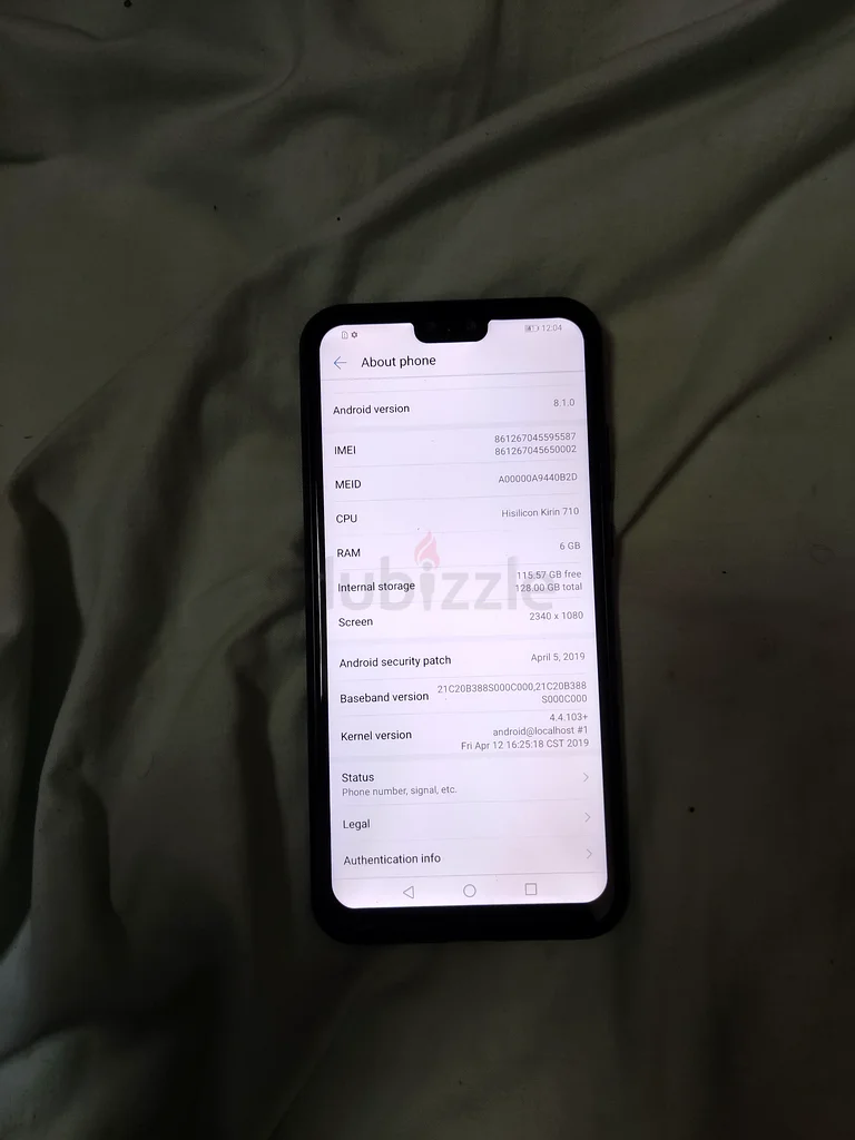 Huawei y8s 128 GB63216357714178113