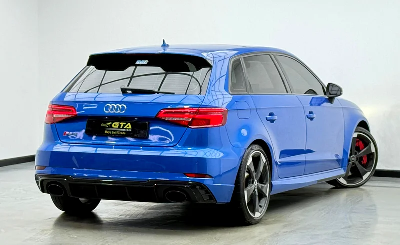 Audi RS3 Quattro Sportback 2018، ضمان سنة واحدة بدون حدود للكيلومترات، سجل صيانة أودي بالكامل، دول مجلس التعاون الخليجي63225312031874113