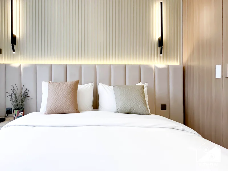 Cozy Studio at Aziz Riviera 19 with balcony- ALL BILLS Inc. + FREE Parking & Wifi63832313008899114