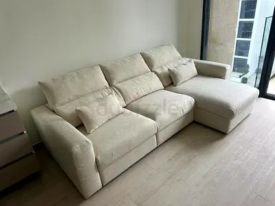 Excellent condition IKEA Eskilstuna L Shape Sofa bed with storage