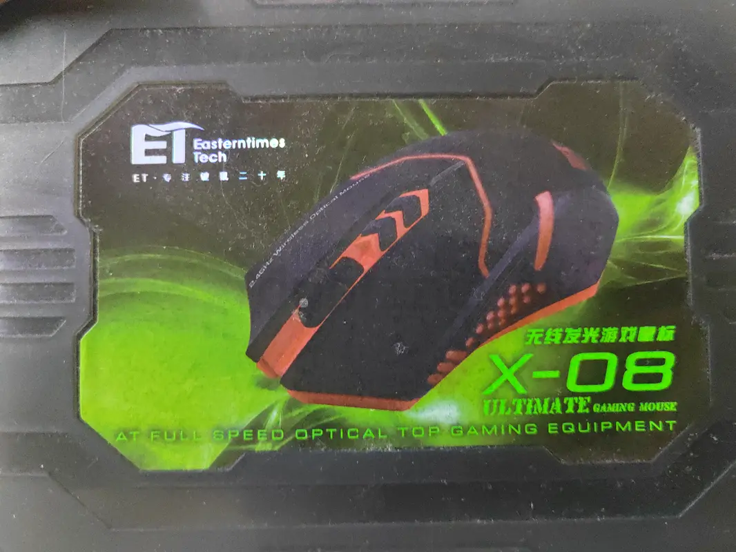 Elevate Your Game with the ET X-08 Optical Gaming Mouse!