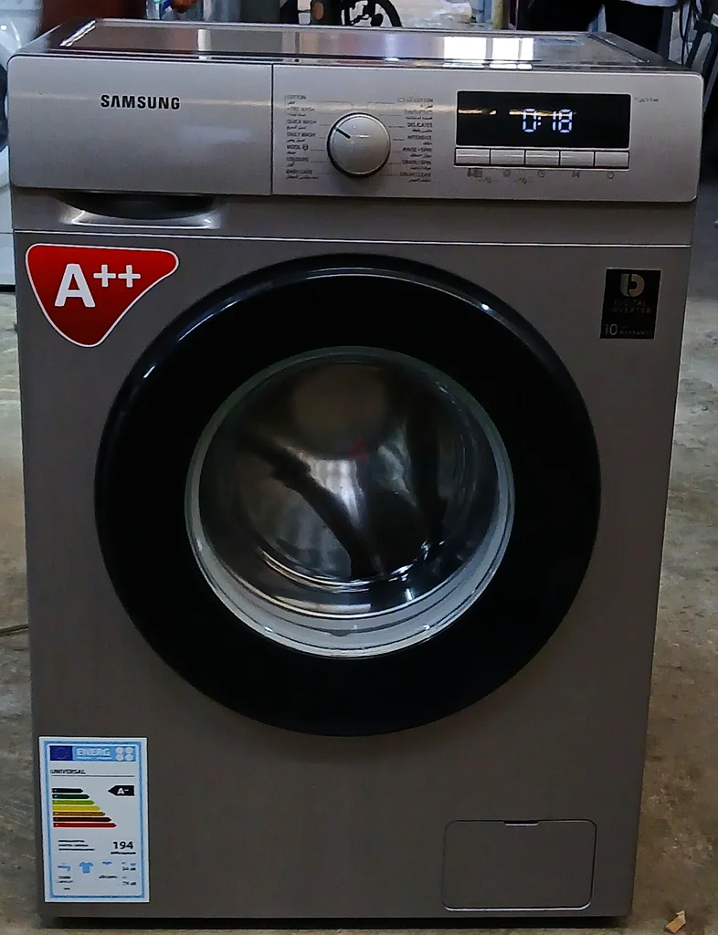 7kg samsung Lets model digital inviter Gary color good condition Good working63259185991682111