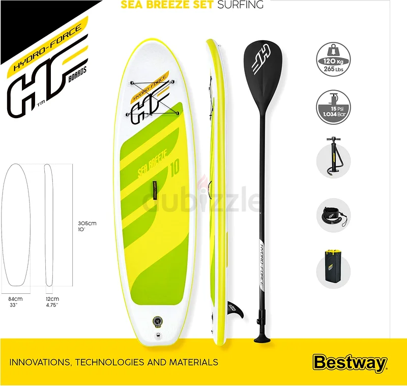 Aqua Cruise SUP Set 320x76x12 cm Bestway Hydro-Force    6534063242169737729112
