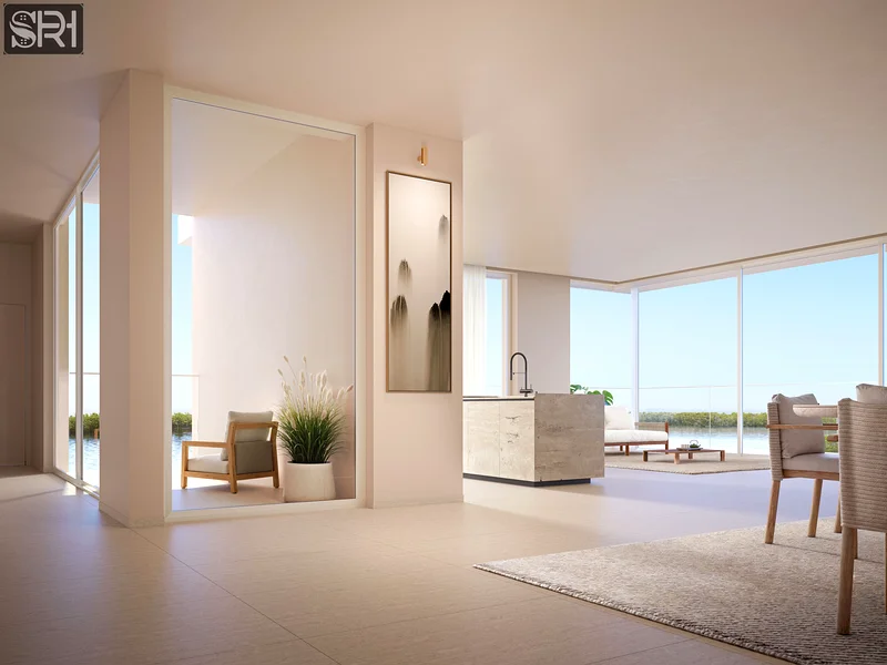 Spacious 3BR apartment with stunning views in Al Zorah Golf Community Ajman, from 2672 sq.ft, priced at AED 4.1M, delivery by end 202763879425047811110