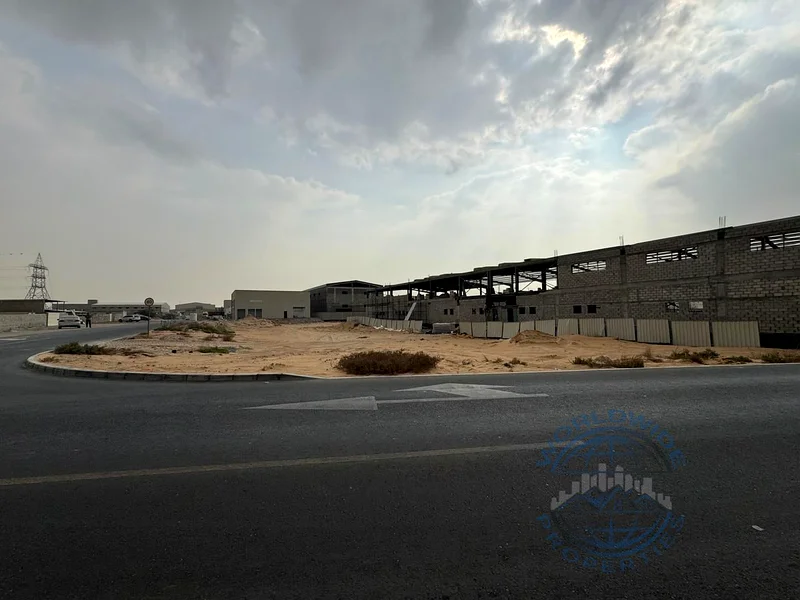 FREE HOLD || 500,000 sq. ft. CORNER INDUSTRIAL LAND || NEW INDUSTRIAL AREA ||| ARQOOB | NEAR AJMAN63196617892354114