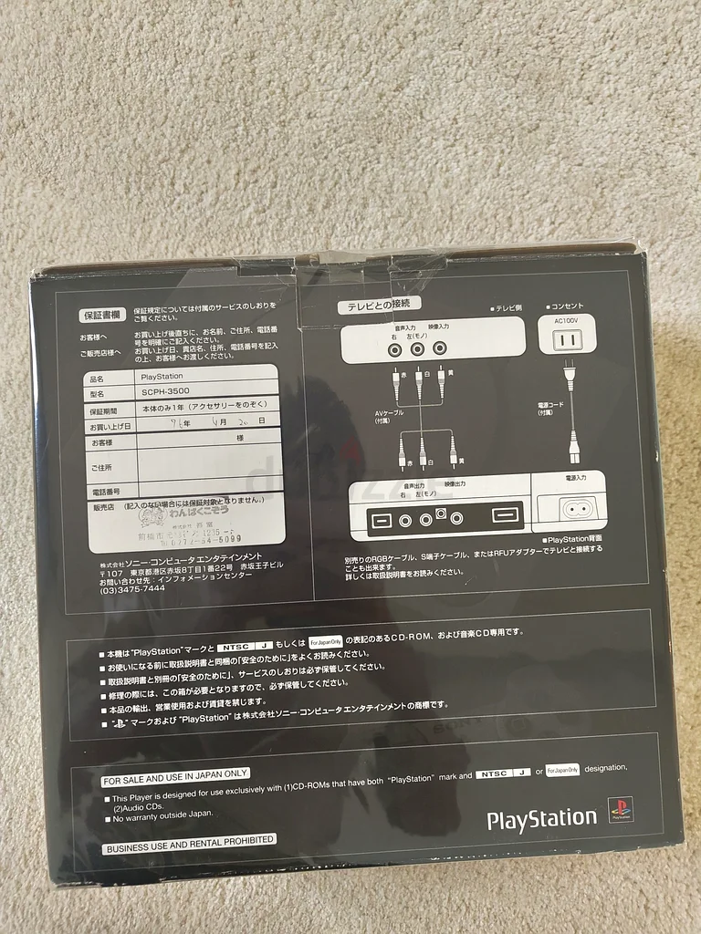 (RARE) PLAYSTATION 1 FIGHTING BOX LIMITED 1996 7/10 CONDITION BOX GOOD INTERNAL CONDITION JAPAN63201162569601112