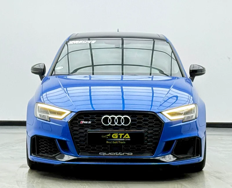 Audi RS3 Quattro Sportback 2018، ضمان سنة واحدة بدون حدود للكيلومترات، سجل صيانة أودي بالكامل، دول مجلس التعاون الخليجي63225312031874111