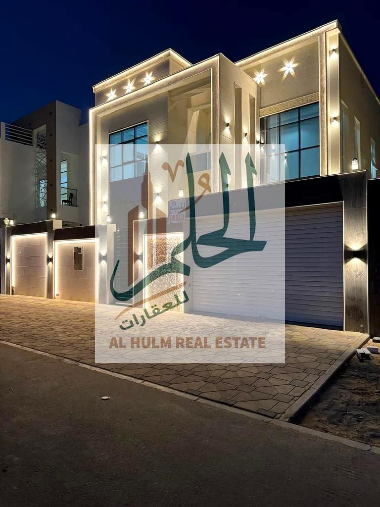 Villa for sale in Al Yasmeen area 5 master bedrooms Majlis and hall First resident Price: AED 1,600,00063252424481410118