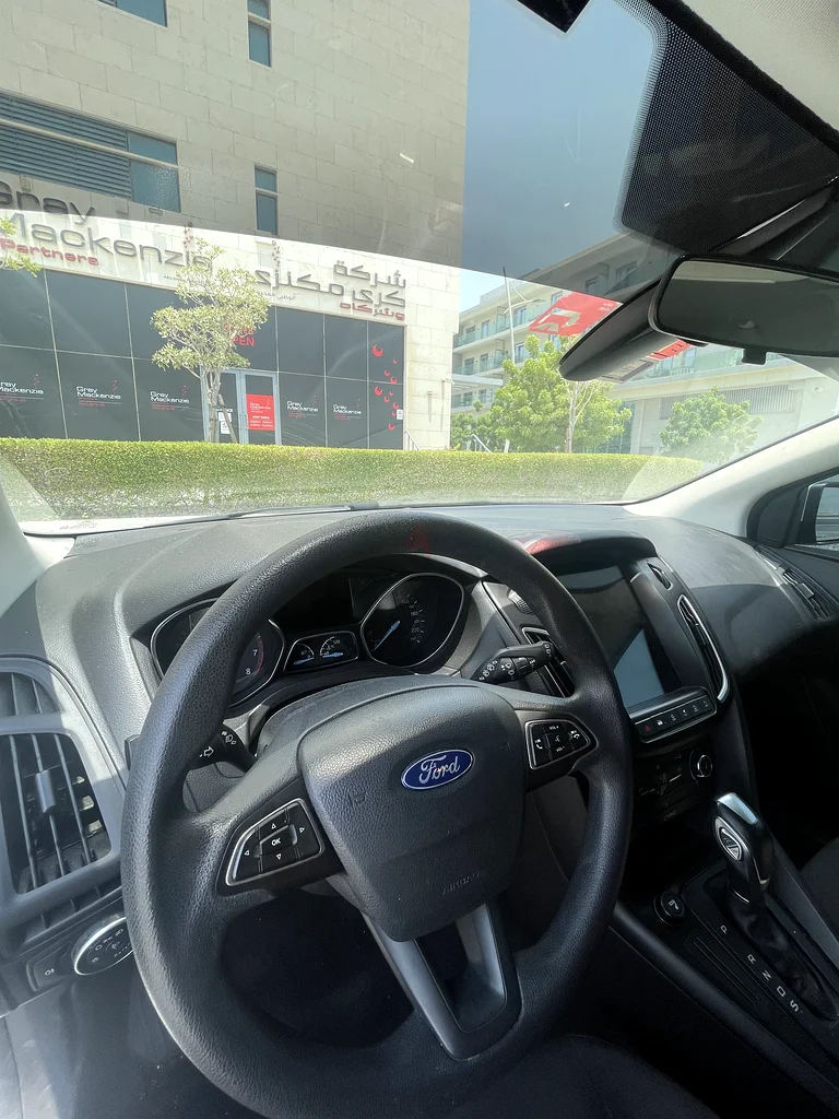 White Ford Focus Hatchback63136840422146113