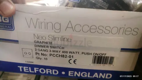 Wiring Accessories dimmer switch2-Gang 2-Way Switch - Perfect for Your Home
