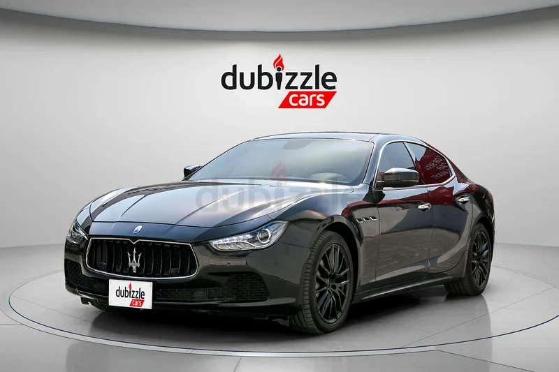 AED 1297/month | 2017 Maserati Ghibli Standard | GCC Specs | Ref#34571863222310646914112