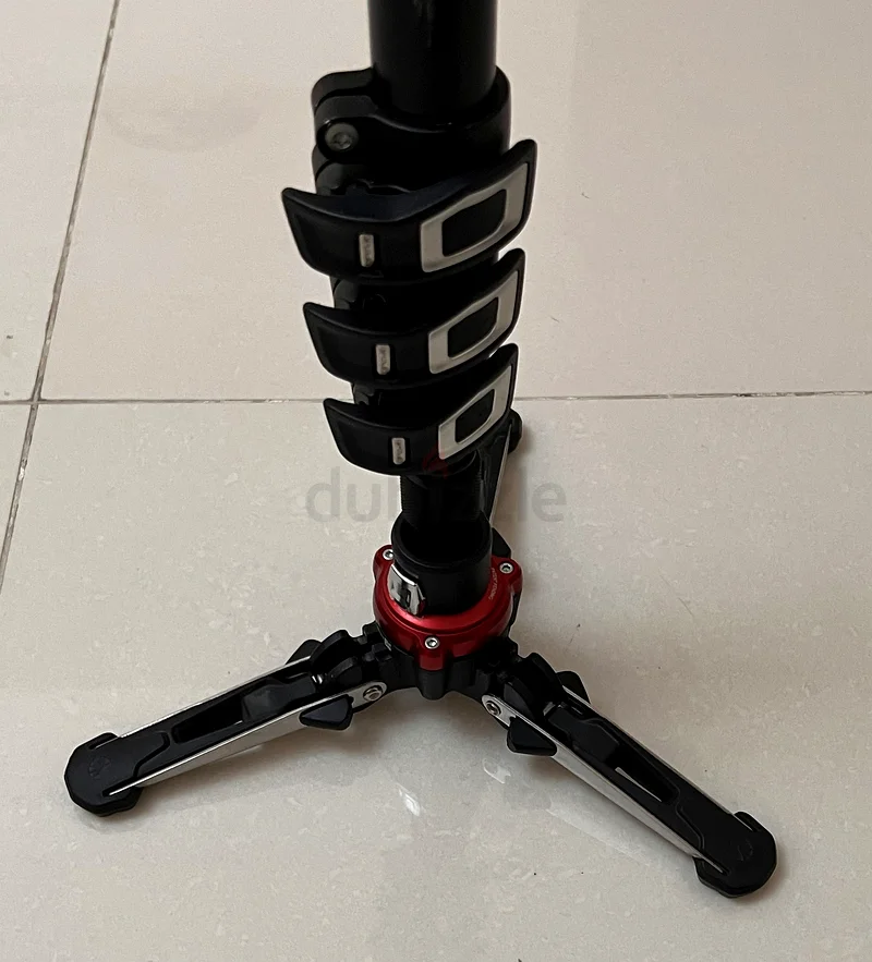 عصا منفردة مانفروتو MVMXPRO 500 + رأس، بحالة رائعة63234613368835114