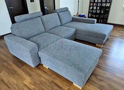 Perfect condition ikea Sorvallen Lshape sofa under storage