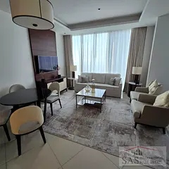 Stunning 1-Bedroom Sky View Unit with Sea View – Fully Furnished for Rent!