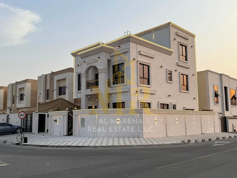 🏡 Corner Villa in Al Helio 2 | 3400 Sqft | 2 Floors + Rooftop | 7 Master Bedrooms + Majlis + 2 Living Rooms + Private Rooftop | All Inclusive & Negot63896405777411110
