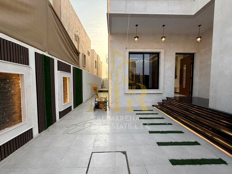 🏡 Corner Villa in Al Helio 2 | 3400 Sqft | 2 Floors + Rooftop | 7 Master Bedrooms + Majlis + 2 Living Rooms + Private Rooftop | All Inclusive & Negot63896405777411112