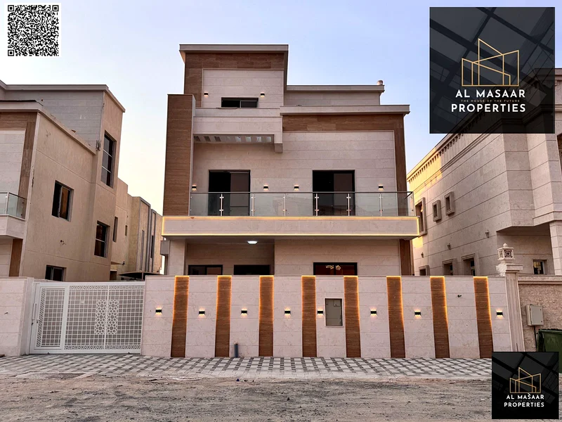 A wonderful villa in Al Yasmeen, with a price including registration fees, in one of the most distinguished and quiet locations in Ajman, as the villa63252424516097112