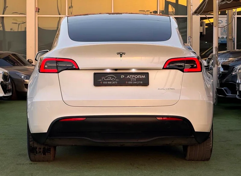 Tesla Y long range 2022 gcc original paint under warranty تسلا Y لونغ رنج موديل ٢٠٢٢ خليجي صبغ وكالة63134989524226113