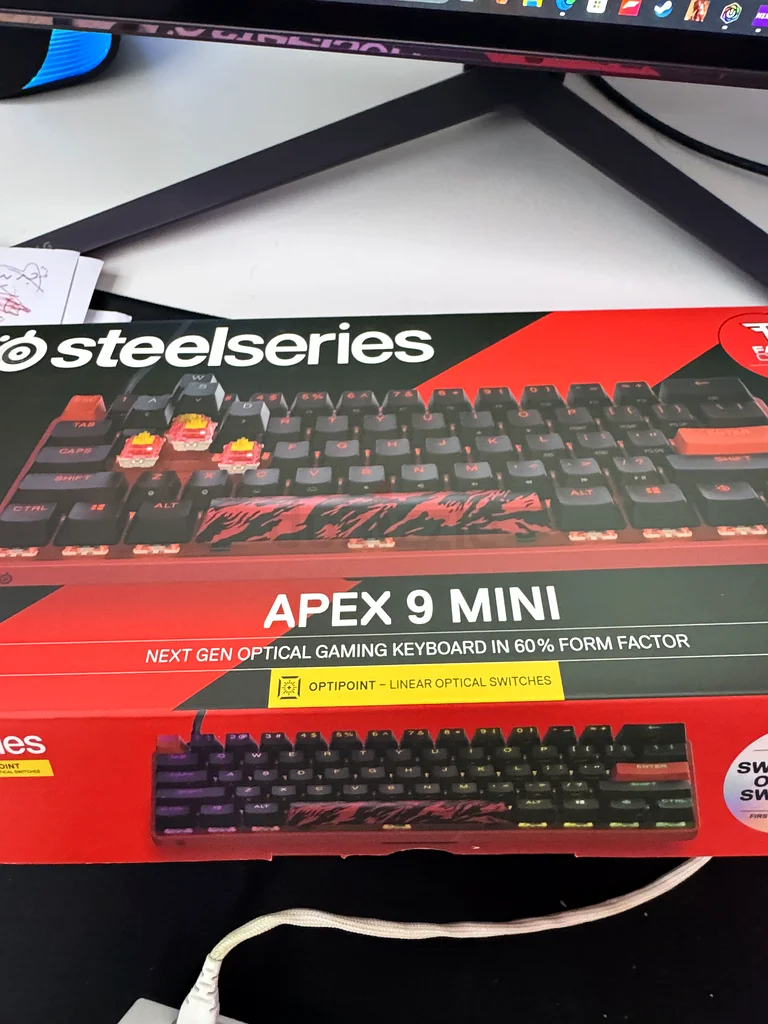 steelseries apex 9 mini 60 wired keyboard faze clan edition63229684647427113