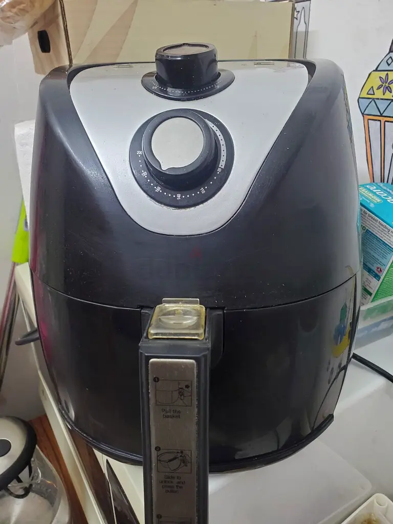Effortless Cooking with this Black Air Fryer - Perfect for Healthier Meals!