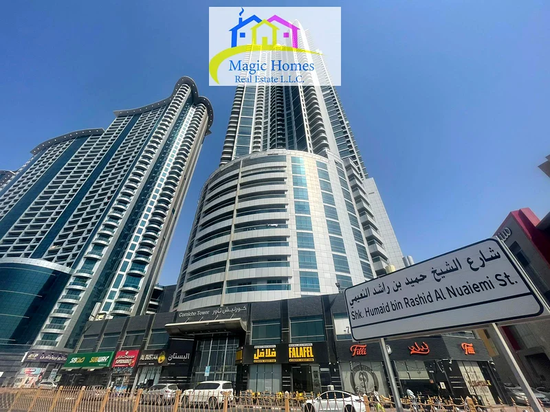 For sale, one of the most luxurious and wonderful apartments in the Emirate of Ajman, with a distinguished location and unparalleled luxury, area 363263870459223554113