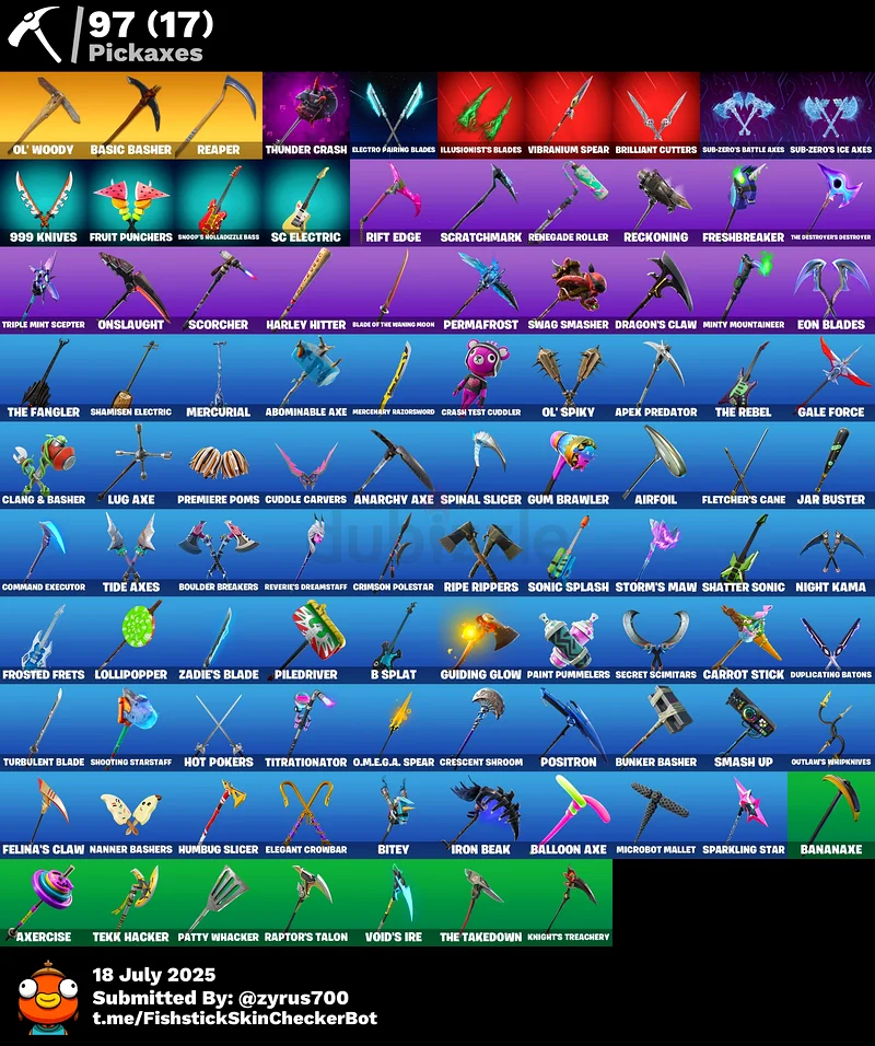Fortnite account63205366876289111