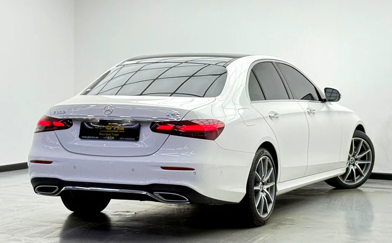 2021 Mercedes Benz E300, 2026 Mercedes Warranty, Full MB Service History, Low Km, Fully Loaded, GCC63161067534081113