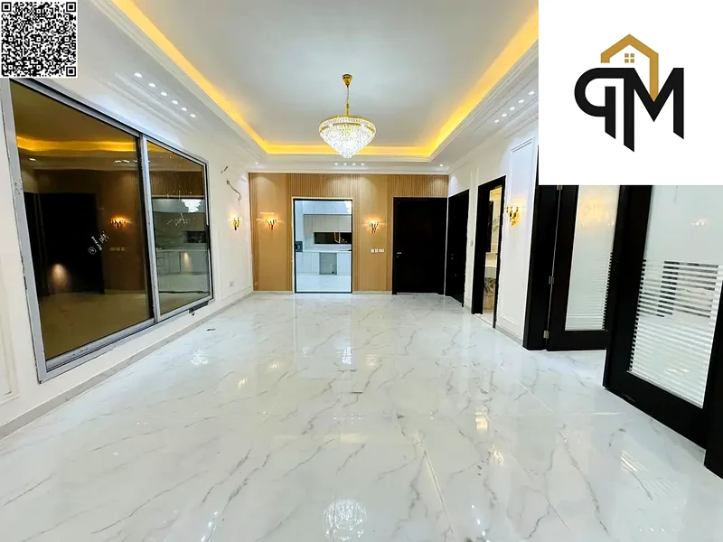 For sale, a modern villa close to the mosque and services, two floors and a roof with a sitting area in the courtyard, with no down payment, freehold63251335920515114