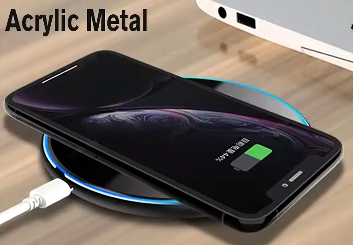 [Brand New] 15W Wireless Charger Pad + USB-C cable