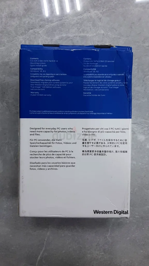 New Western Digital Hard Drive Blue 3.5 PC SATA (WDBH2D0020HNC-NRWM) 2TB63258146584067111