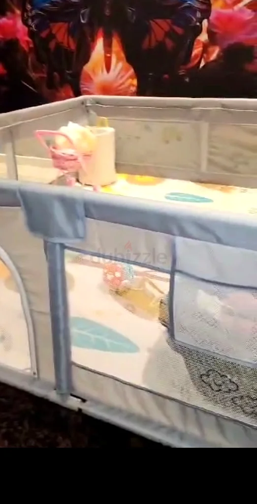 سياج لعب بابي ليدوك مع حصيرة632262670899221123
