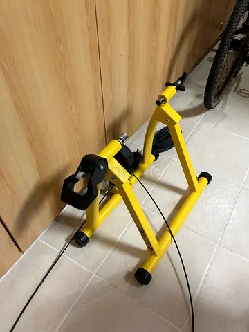 Bike Trainer Magnetic Bicycle Stationary Stand for Indoor Exercise Riding  24-28inch Bike Quick Rele