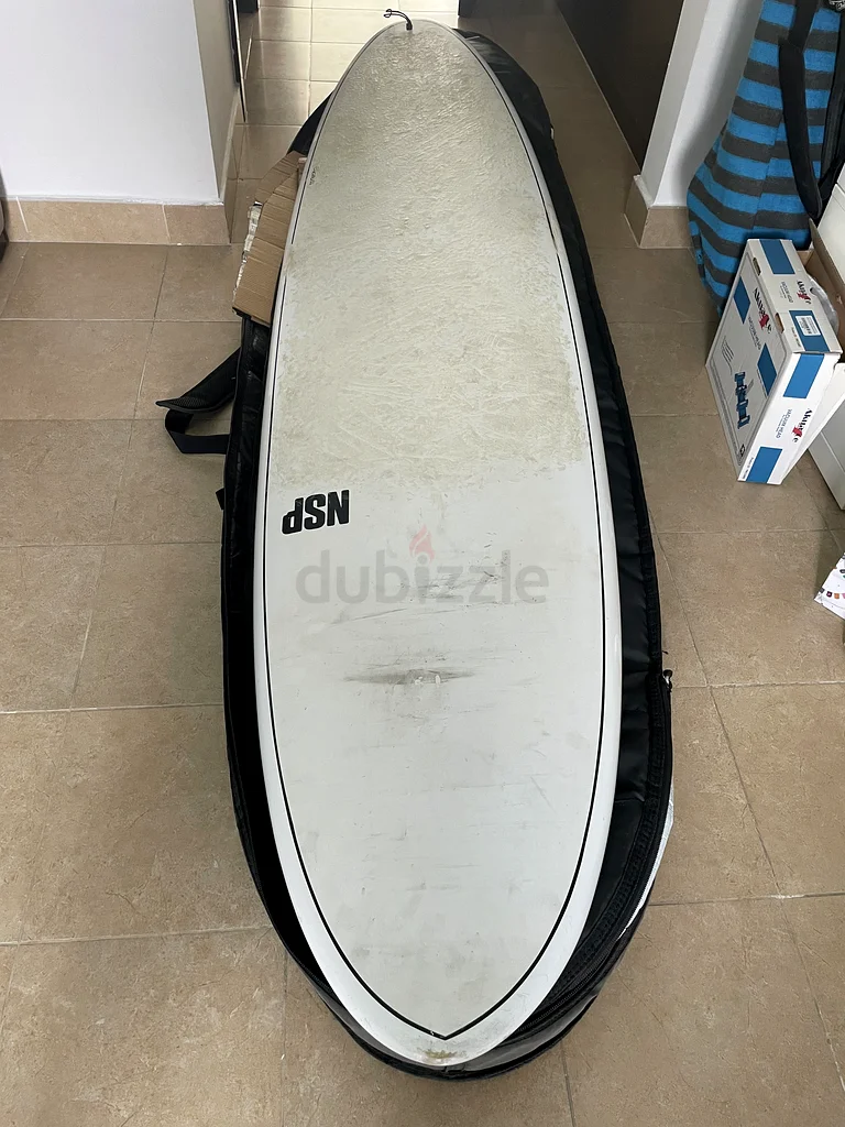 Surfs Up: NSP Surfboard in Great Condition! 7,6 element funboard63242169750915111