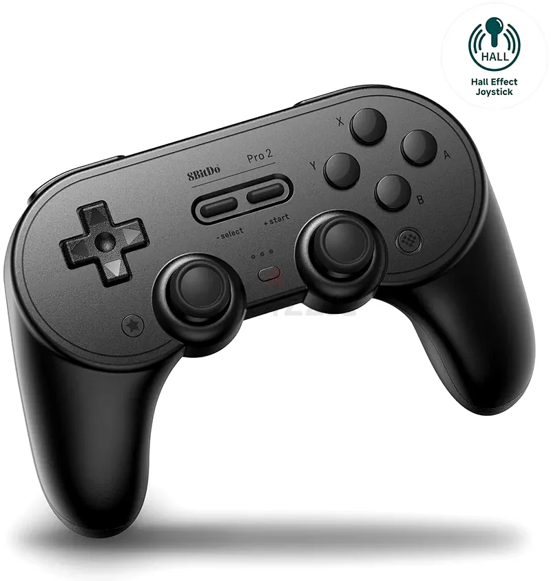 8Bitdo Pro 2 Bluetooth Controller for Switch, Hall Effect Joystick Update, Wireless Gaming Controlle632316954260501112