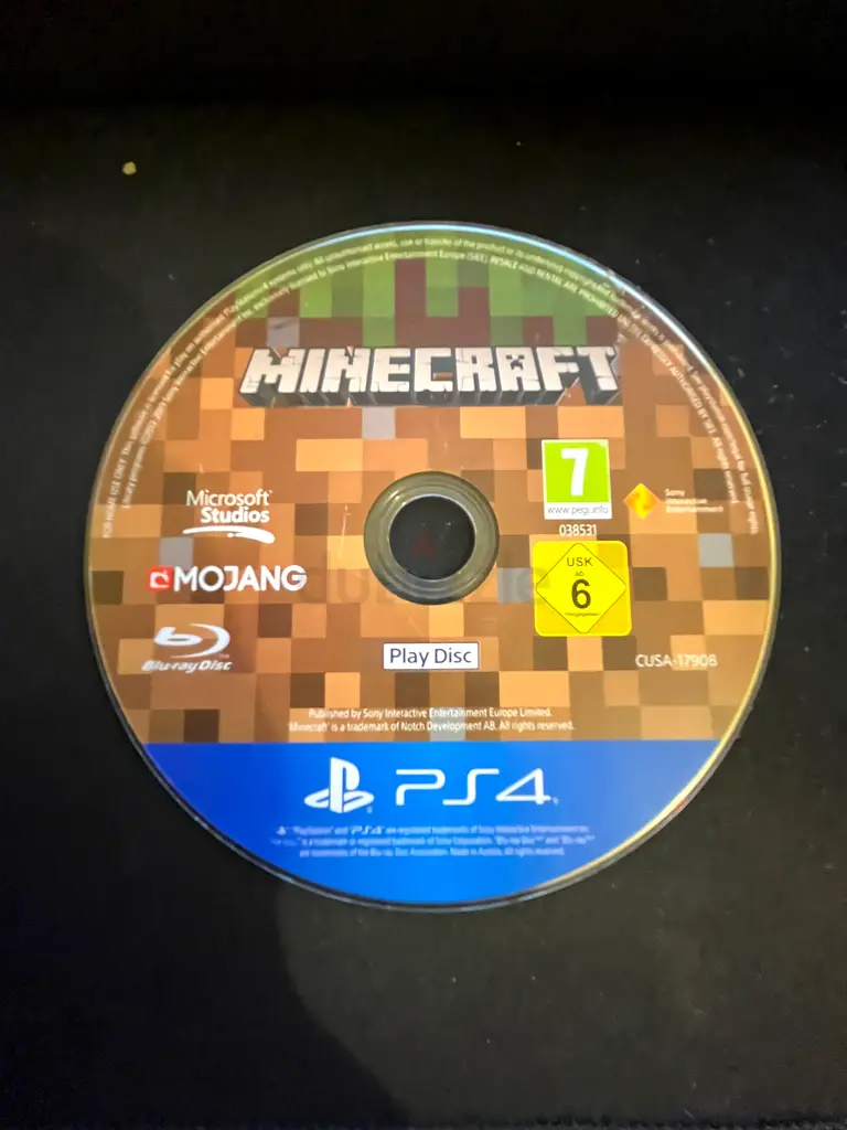 CD Minecraft PS4! Really nice and fun game