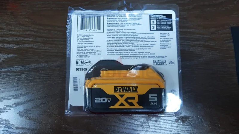 Dewalt Battery 20V Max XR 5Ah (DCB205)63260754190083114