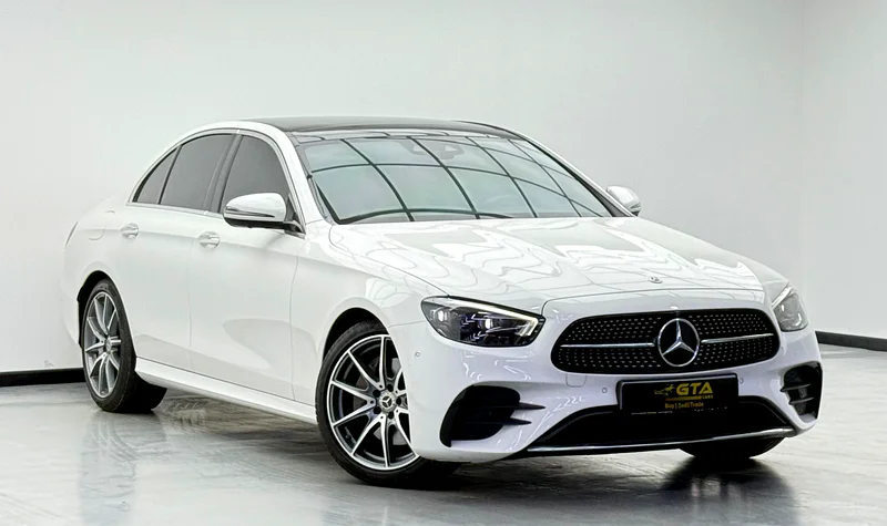 2021 Mercedes Benz E300, 2026 Mercedes Warranty, Full MB Service History, Low Km, Fully Loaded, GCC63161067534081112