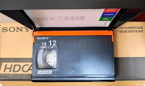 Sony Betamax HDCAM High Definition Tape