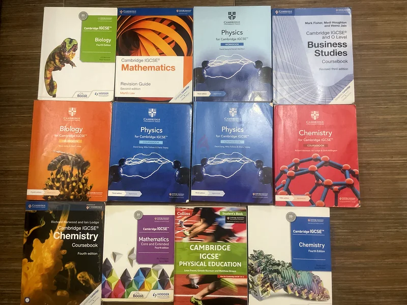 Complete Set of Cambridge IGCSE Coursebooks - Perfect for Success!63227283559938110