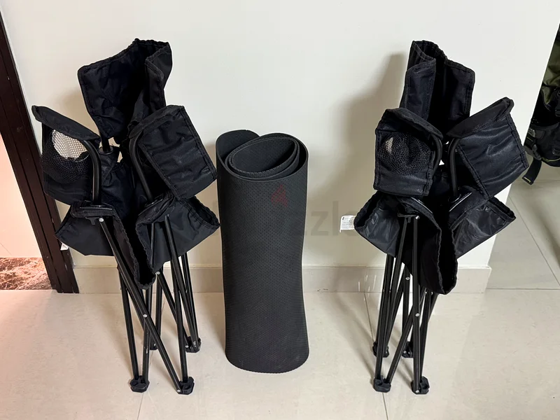 Camping Chairs and Joga mat63247759536897111