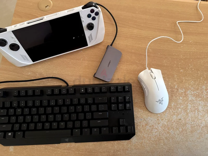 Rog Ally Z1 Extreme + Original Razer BlackWidow X  Keyboard + Razer Mouse + Gaming MousePad632288320737311127