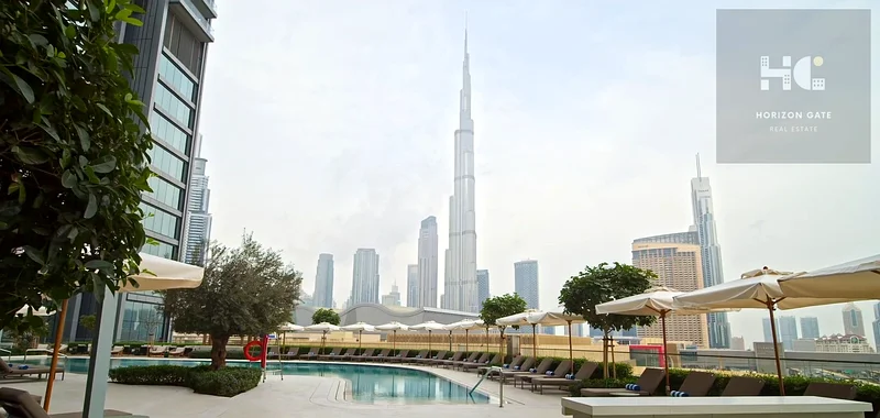 شقة واسعة من غرفتي نوم مع وصول مباشر إلى دبي مول في وسط مدينة دبي63772651979010113