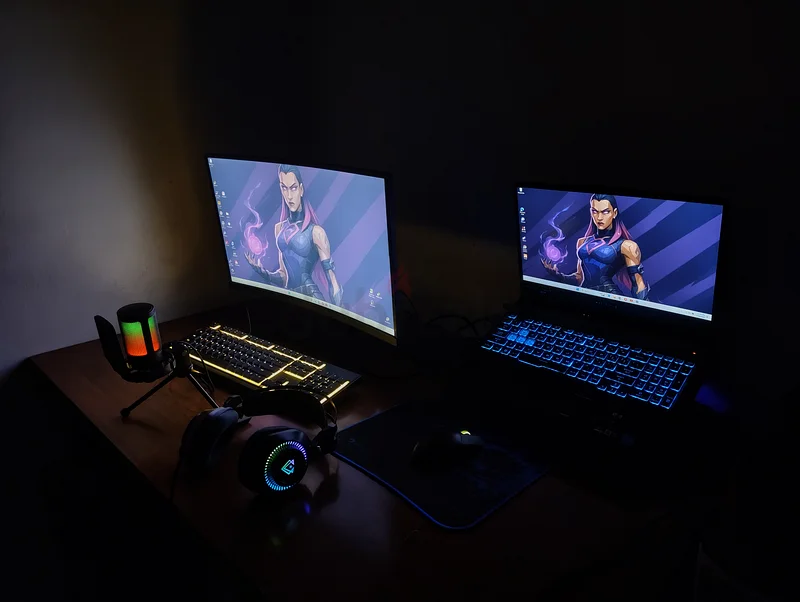 Gaming pc full setup63231197522690112