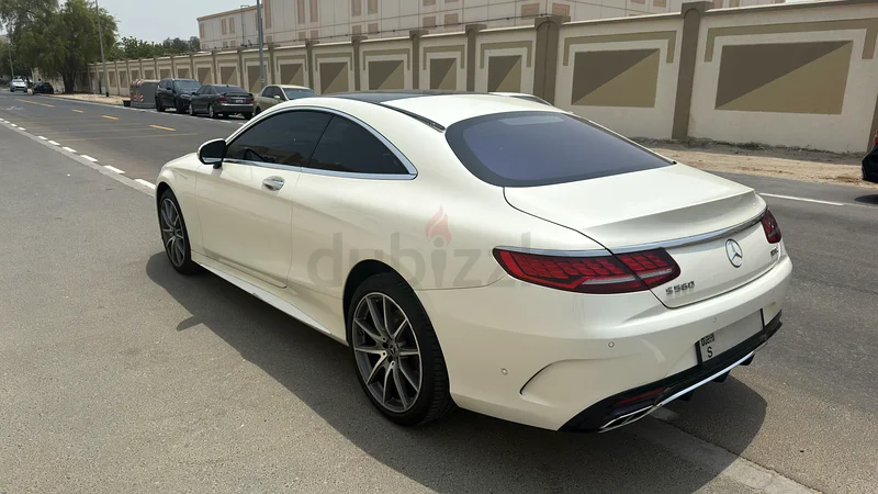 2018 MERCEDES BENZ S560 COUPE - GCC - 4.0 V8 BITURBO63143956788483113