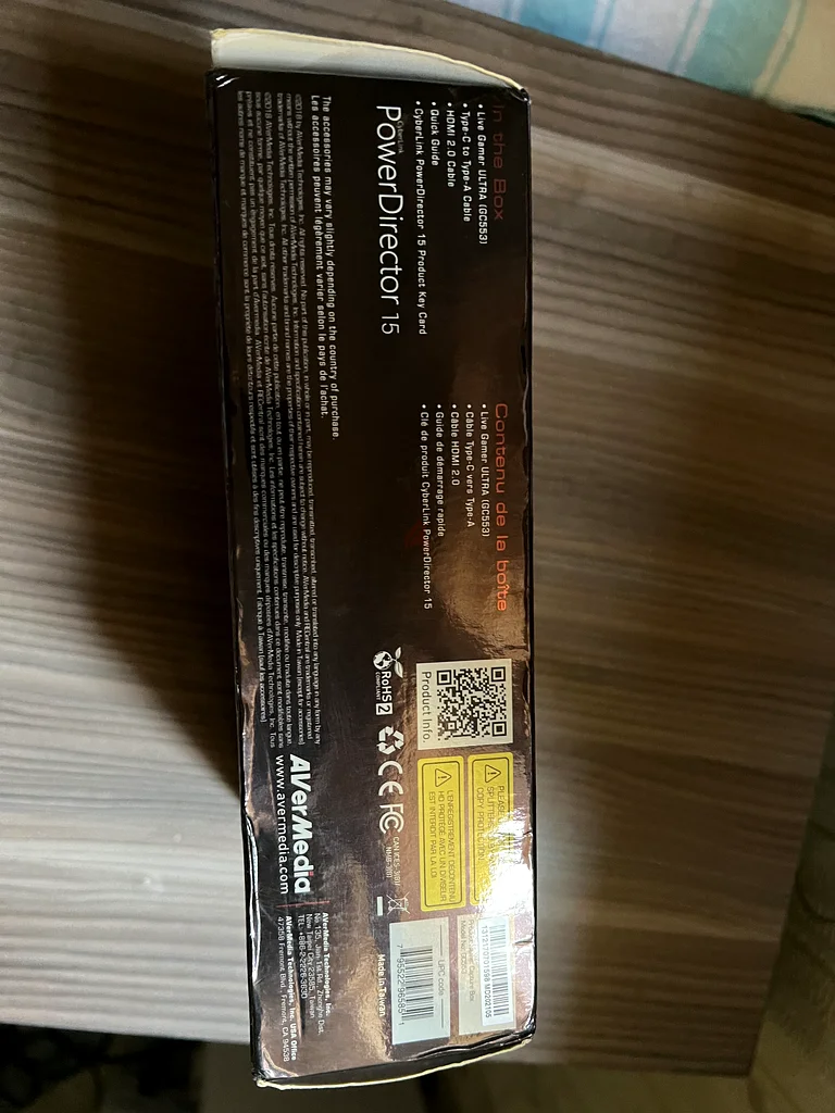 بطاقة التقاط Avermedia Live Gamer Ultra 4K63201682548353112