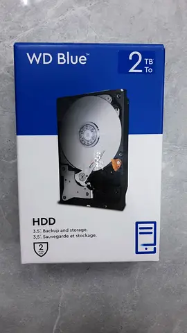 New Western Digital Hard Drive Blue 3.5 PC SATA (WDBH2D0020HNC-NRWM) 2TB