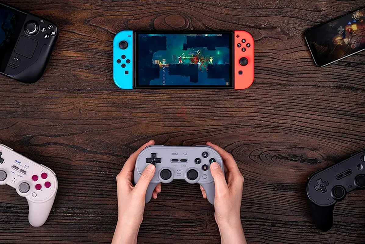 8Bitdo Pro 2 Bluetooth Controller for Switch, Hall Effect Joystick Update, Wireless Gaming Controlle63231695426050116