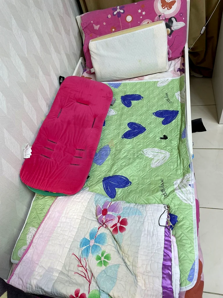 Ikea Charming Kids Bed with Cozy Bedding for Sale!63179861041666111